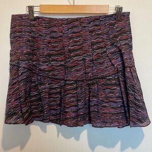 Free People Patterned Mini Skirt